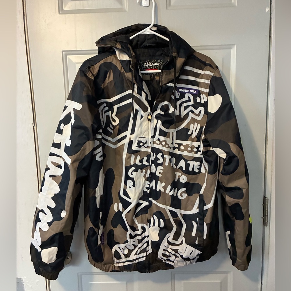 Members Only Keith Haring Jacket